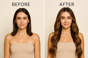 MY BEAUTIFUL MANE CARAMEL BRUNETTE HAIR EXTENSIONS