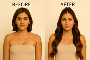 MY BEAUTIFUL MANE DEEP BROWN (2) HAIR EXTENSIONS