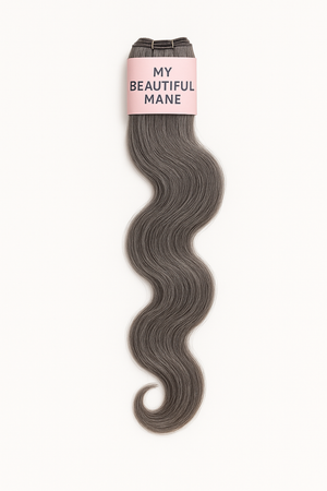 Vietnamese Natural Gray Hair Extensions