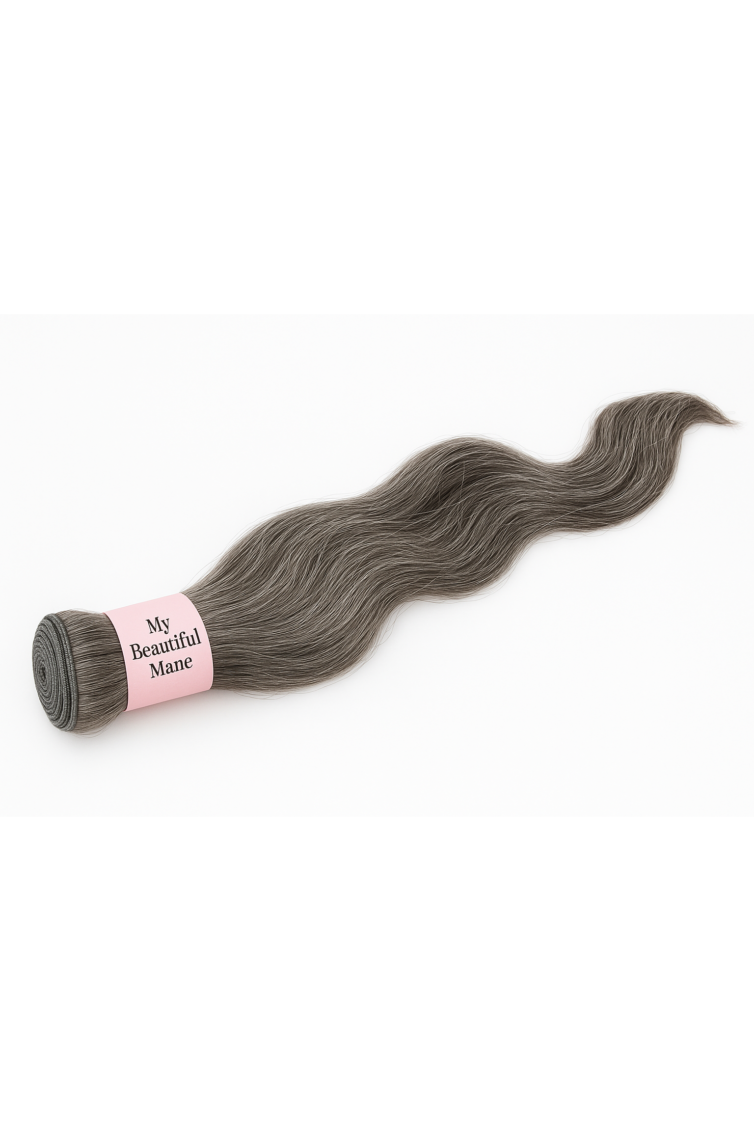 Vietnamese Natural Gray Hair Extensions