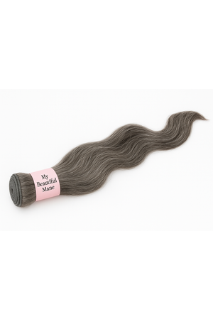 Vietnamese Natural Gray Hair Extensions