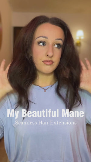 MY BEAUTIFUL MANE DEEP BROWN (2) HAIR EXTENSIONS