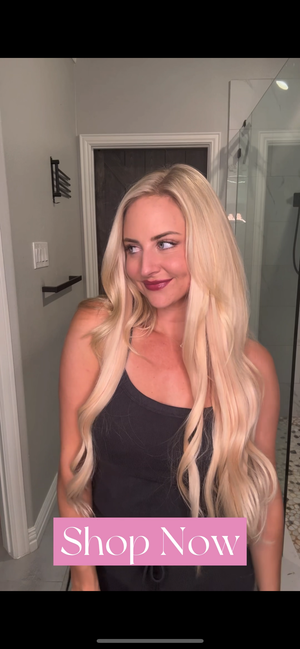 MY BEAUTIFUL MANE DEEP ROOTED BLONDE HAIR EXTENSIONS